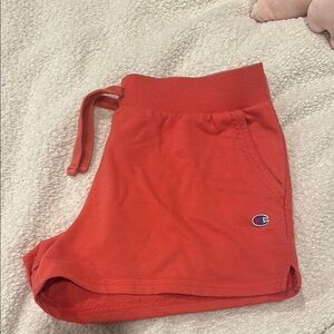 Champion Red/coarl Shorts